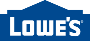 Lowe's logo in blue